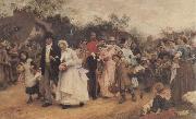 Sir Samuel Fildes The Wedding Procession china oil painting reproduction